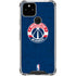 NBA Washington Wizards Blue Distressed Google Pixel 5 Clear Case